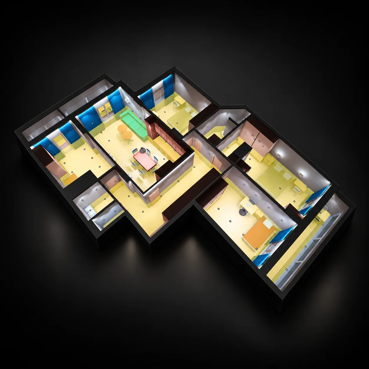 3D-планировка и визуализация